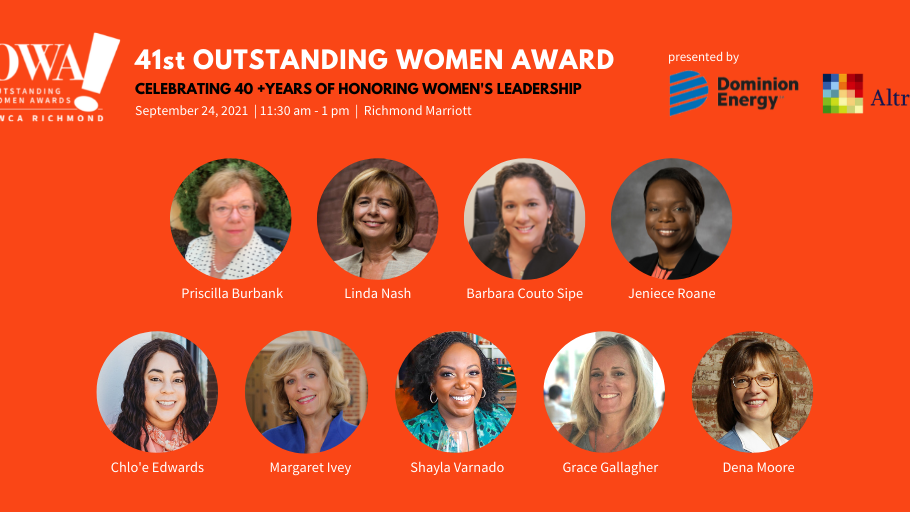 2021 Class of Outstanding Women Awards Honorees