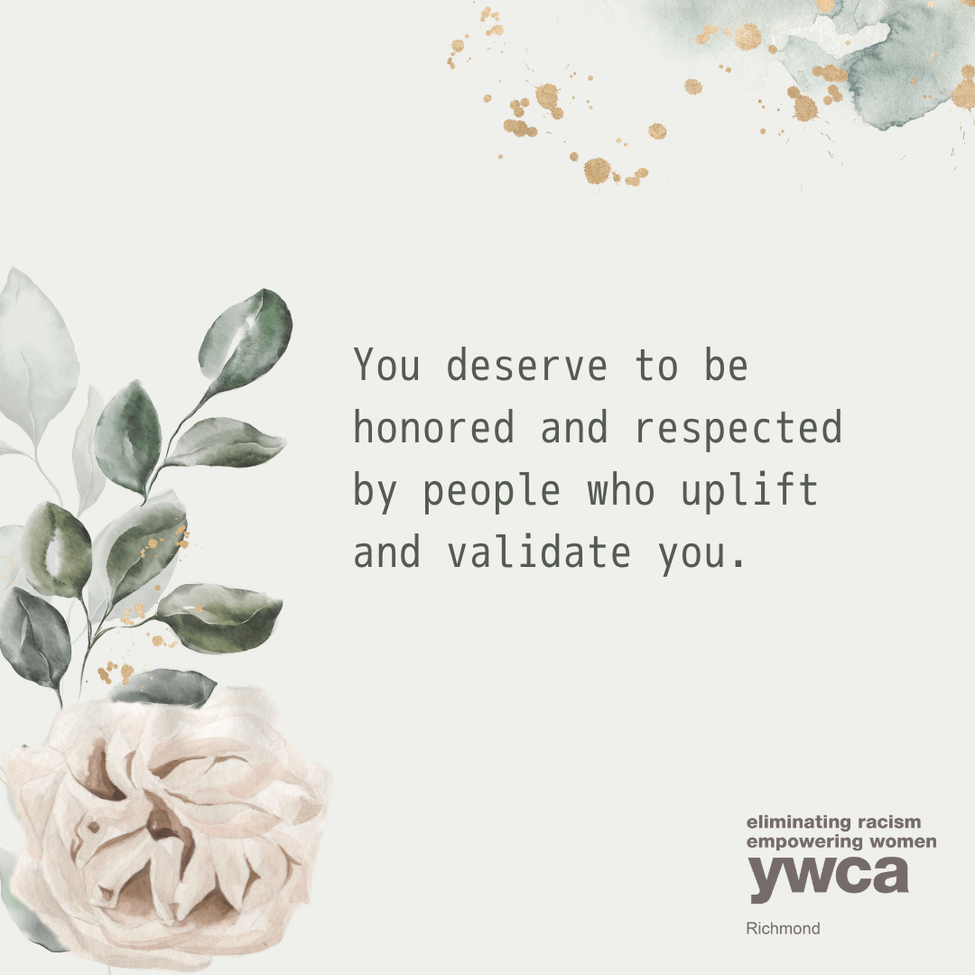 YWCA Richmond you deserve people who will uplift you