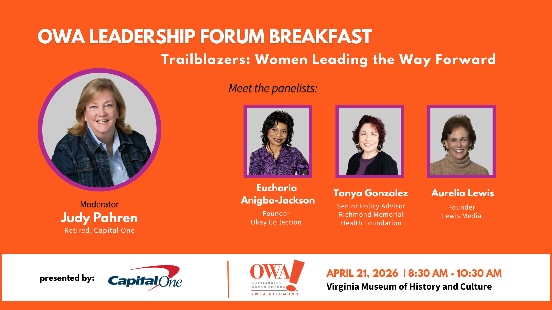 OWA Leadership Forum Breakfast 2026