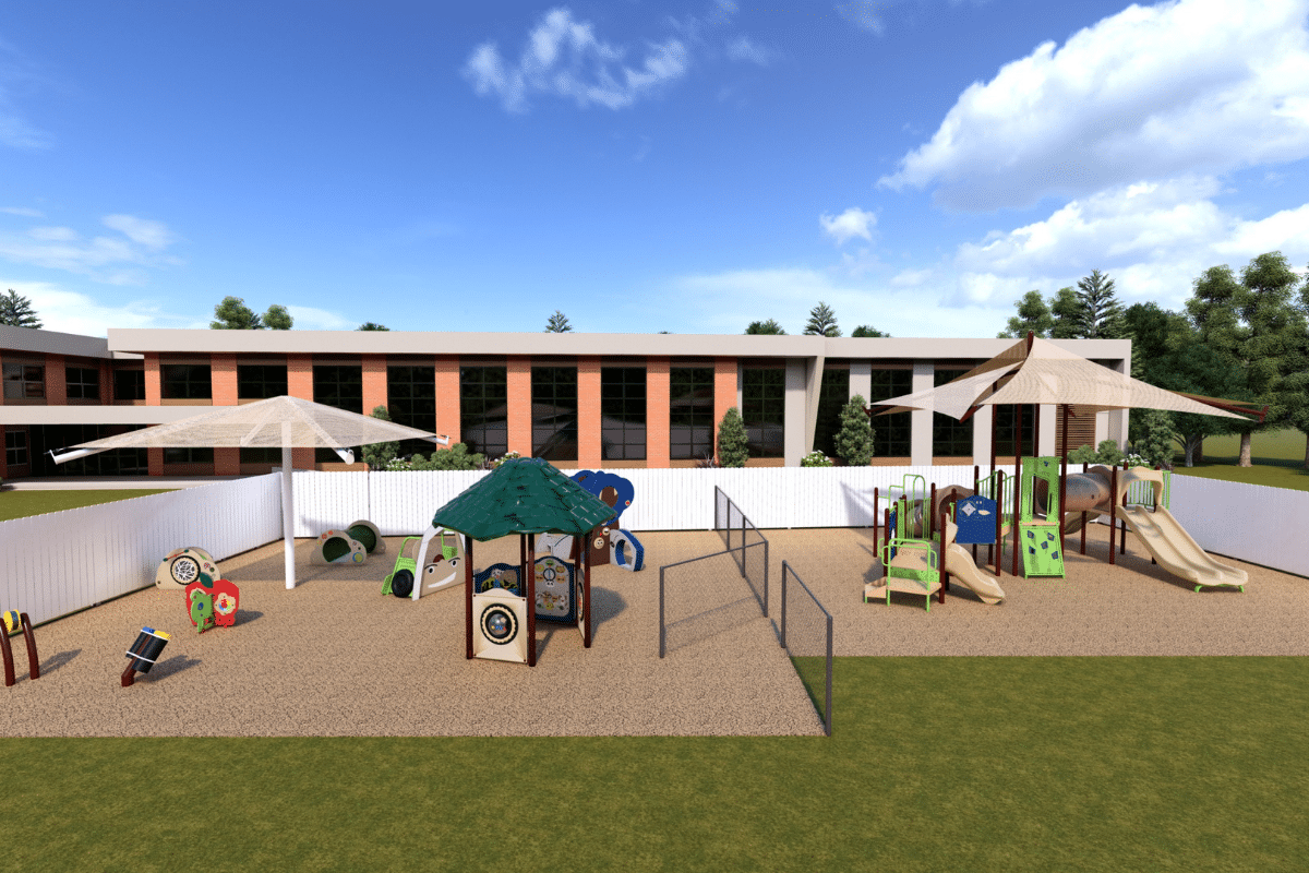 Patio de recreo de la escuela Sprout