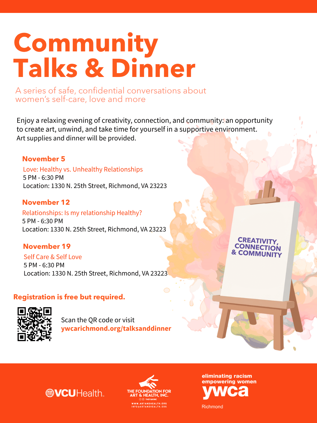 Community Talks & Dinner