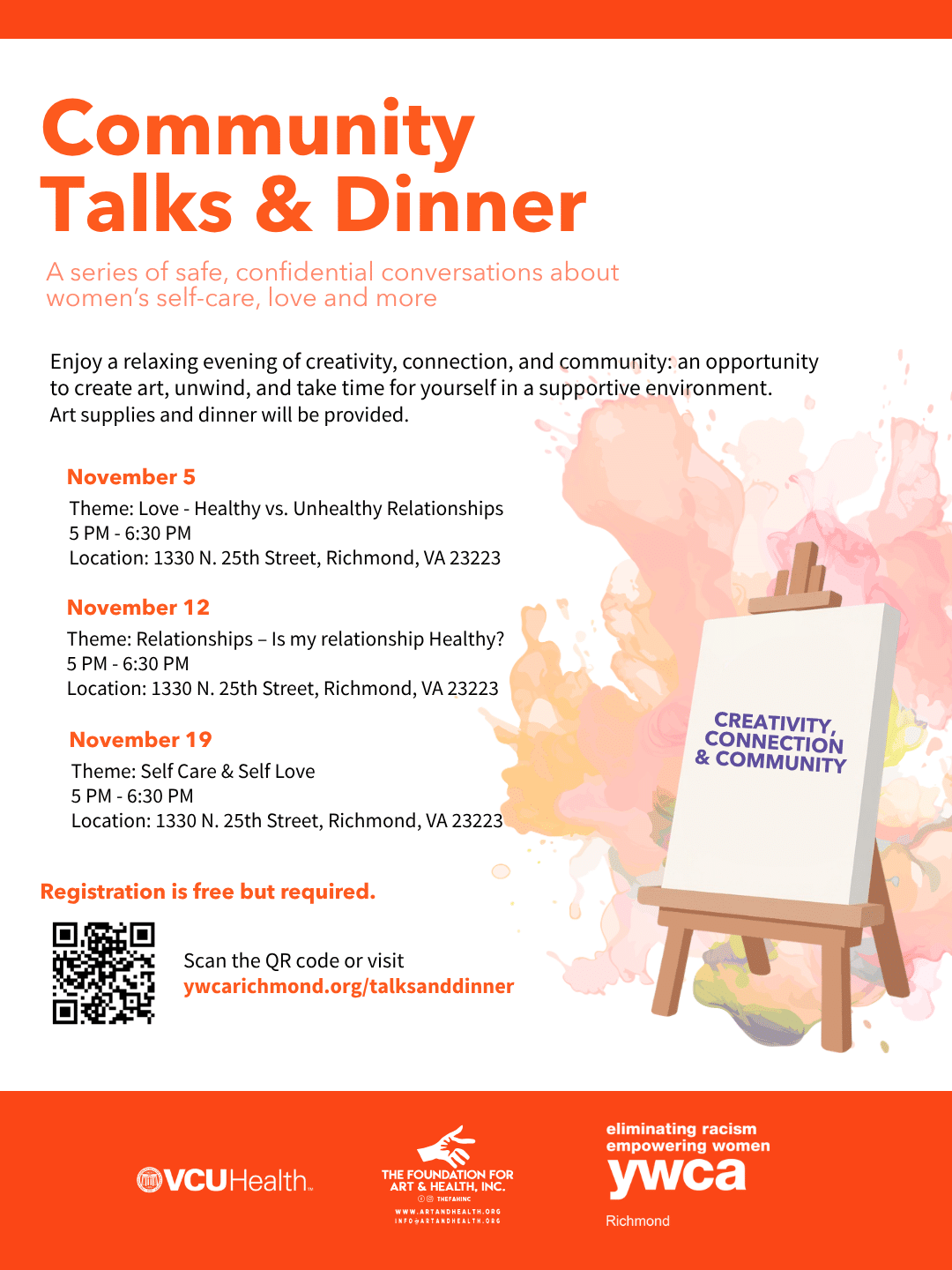 Community Talks & Dinner